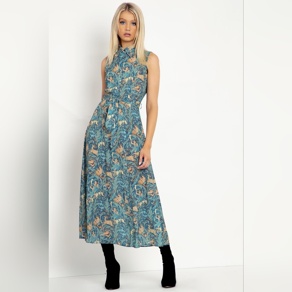 Blackmilk Woodnotes Maxi Dress